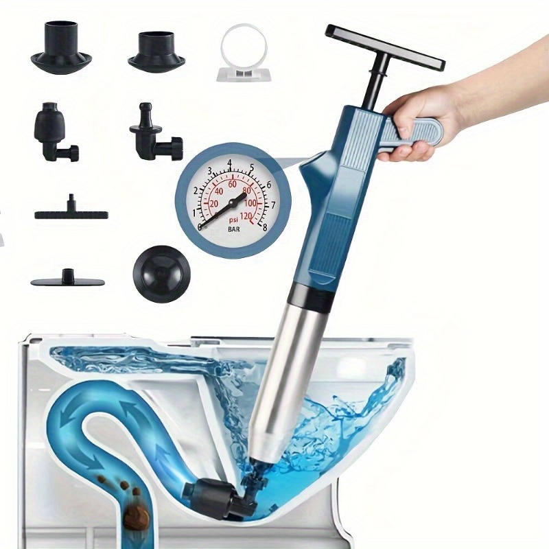 Plunger Toilet - مجموعة أدوات تنظيف الأنابيب، مكبس عالي