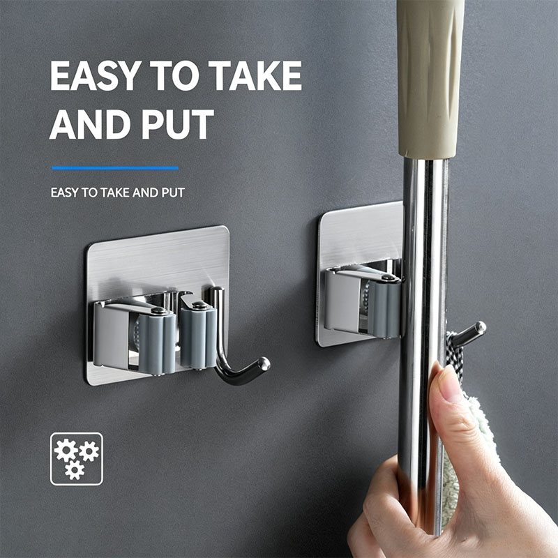 Home Bathroom Organizer - خطافات متعددة الاستخدامات لتعليق الأدوات على
