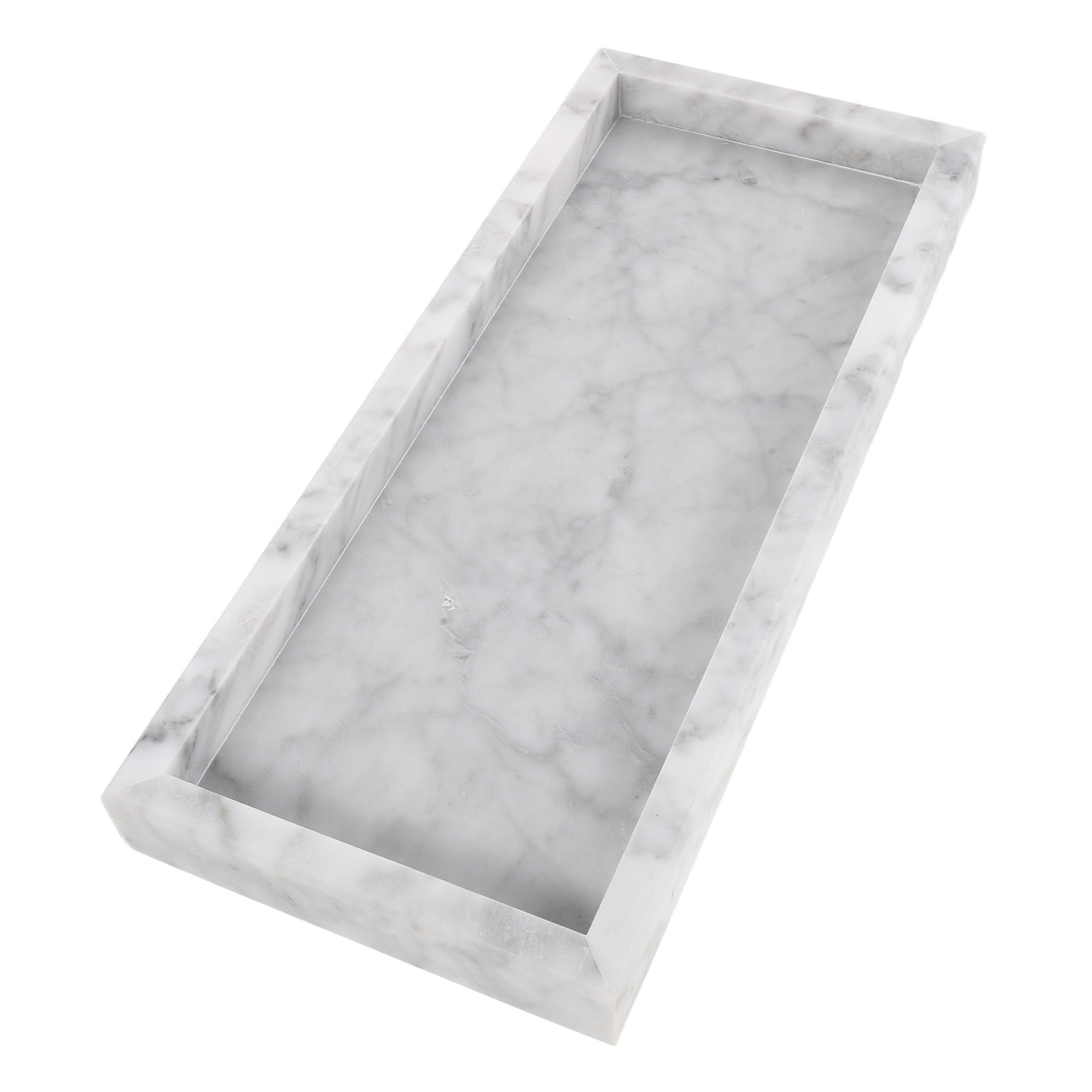 صينية رخامية مستطيلة 12x5، صين - مراجعة Home Bathroom Organizer وسعره