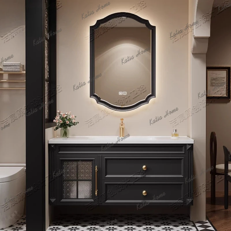 خزائن حمام ومرحاض وحوض غسيل YJ - مراجعة Home Bathroom Vanity Combo وسعره