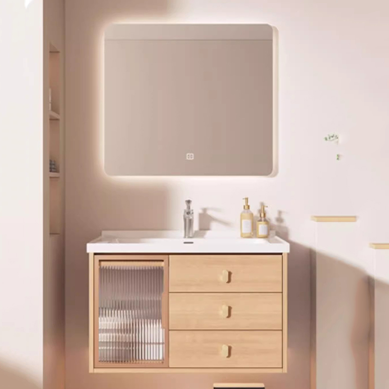 خزانة حمام عصرية فاخرة من الخش - مراجعة Home Bathroom Vanity Combo وسعره